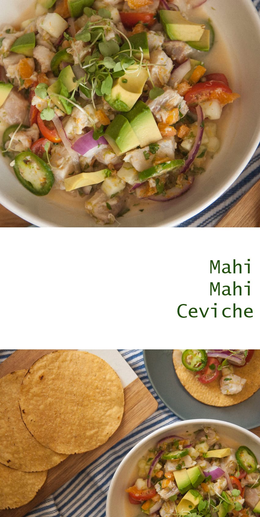 Mahi Mahi Ceviche » The Seasonal Junkie