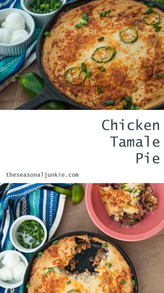 Chicken Tamale Pie - The Seasonal Junkie