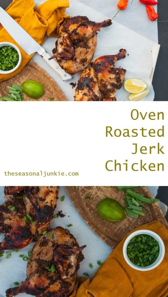 Oven Roasted Jerk Chicken- The Seasonal Junkie