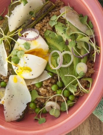 Spring Quinoa Salad- The Seasonal Junkie