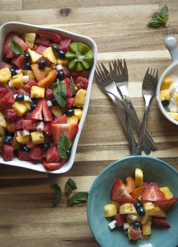 Summer Fruit Salad- The Seasonal Junkie