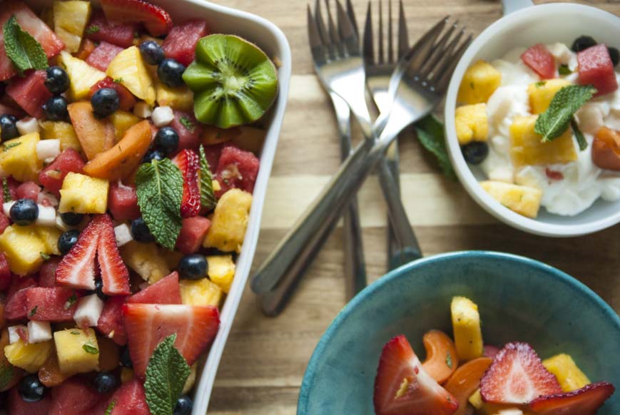 Summer Fruit Salad- The Seasonal Junkie