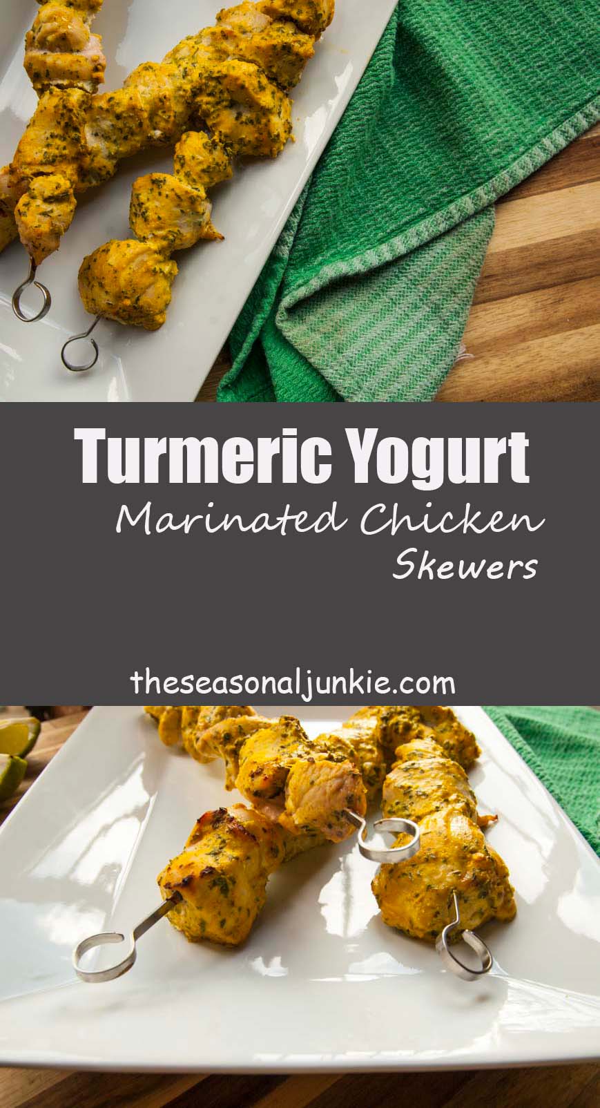 Turmeric Yogurt Marinated Chicken- The Seasonal Junkie