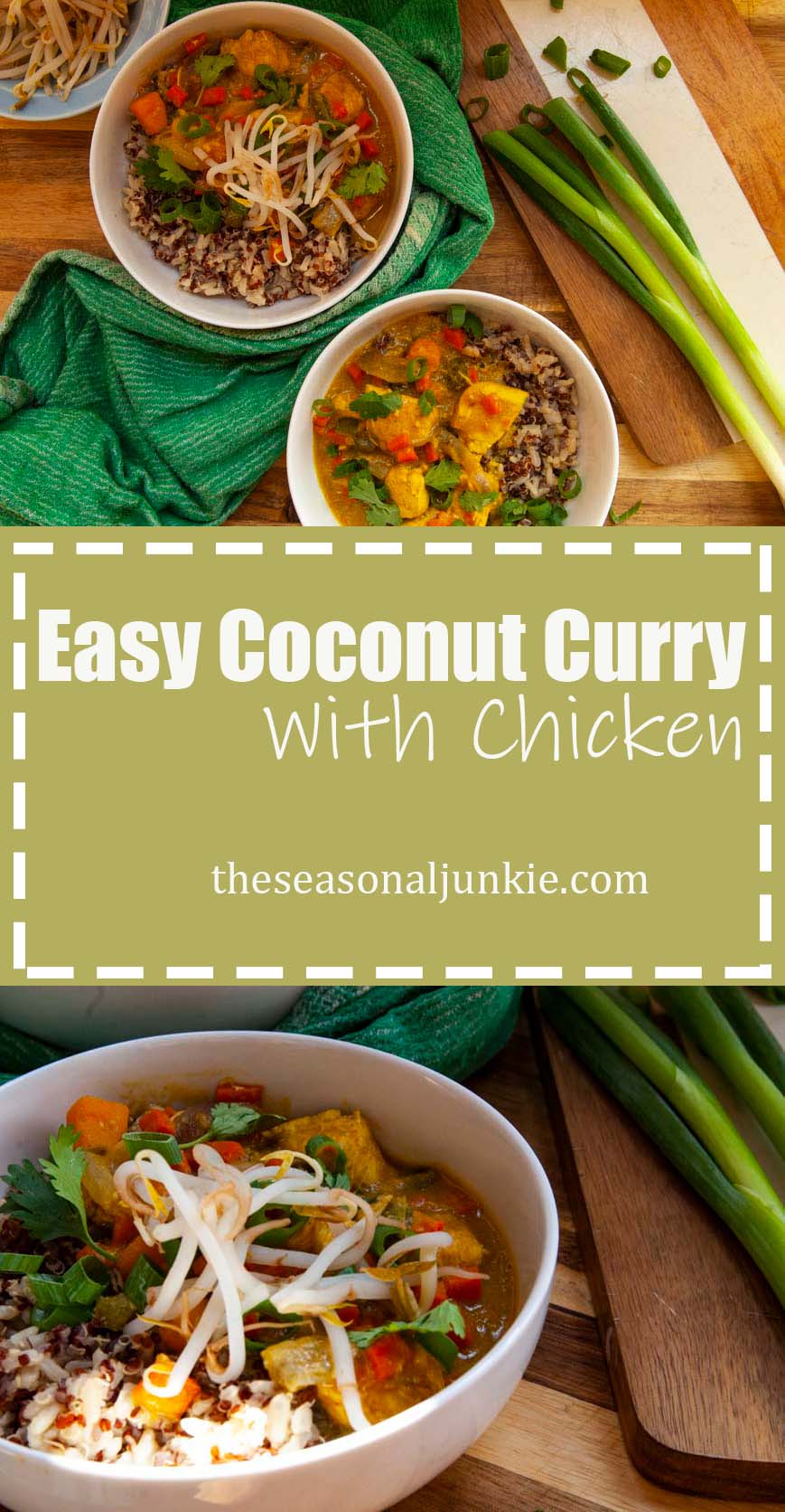 Easy Coconut Curry- The Seasonal Junkie