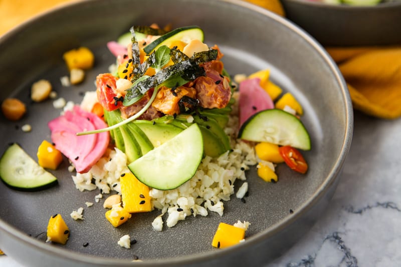 Vegan Poke Bowl with Chili AioliThe Seasonal Junkie » The Seasonal Junkie