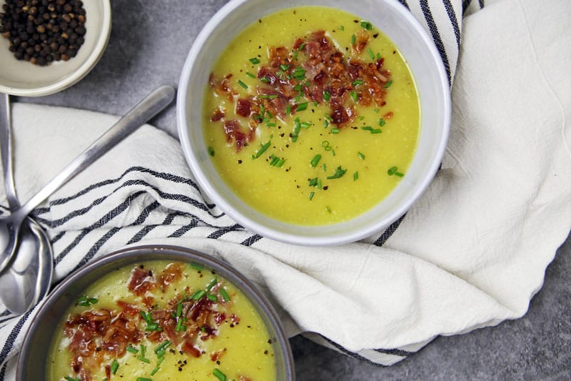 Yukon Gold Potato Soup- The Seasonal Junkie