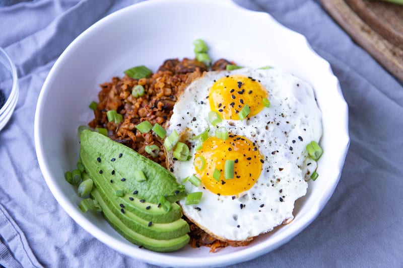 Kimchi Fried Rice-The Seasonal Junkie