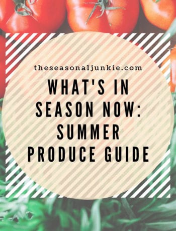 Pinterest Icon for Seasonal Summer Food