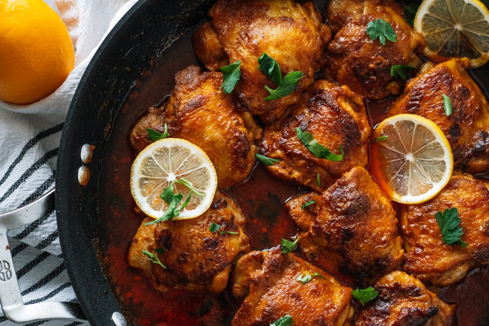 Whole30 Tandoori Chicken Thighs- The Seasonal Junkie