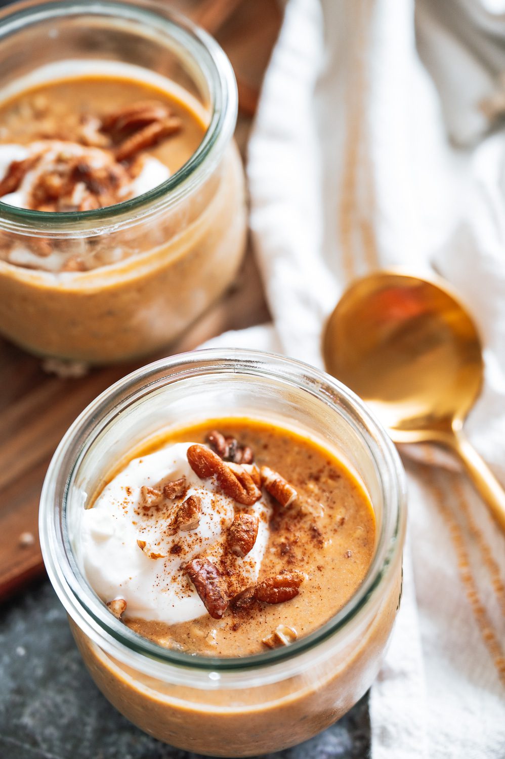 Pumpkin Spice Overnight Oats 