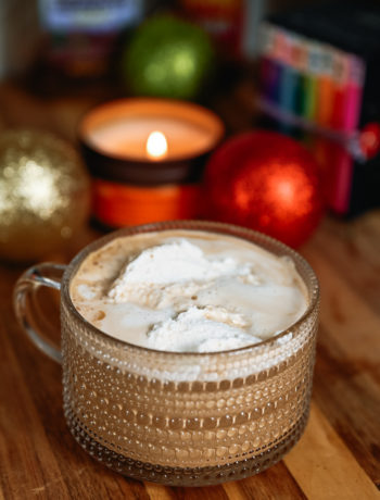 Butterscotch Latte with Whipped cream